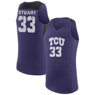 Nike TCU Horned Frogs Mens Purple Replica Jersey